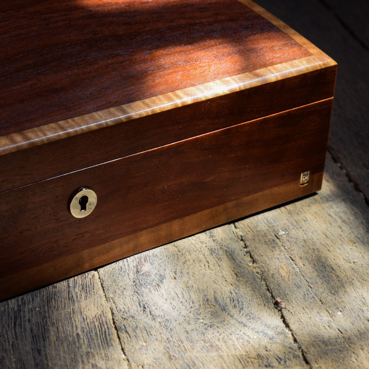 Luxury retail timber jewellery chest western australia